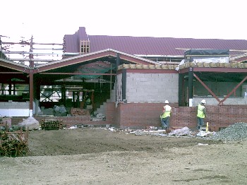 New School Site on April 2008